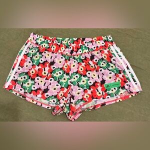 Adidas Multicolor Floral Pattern Shorts